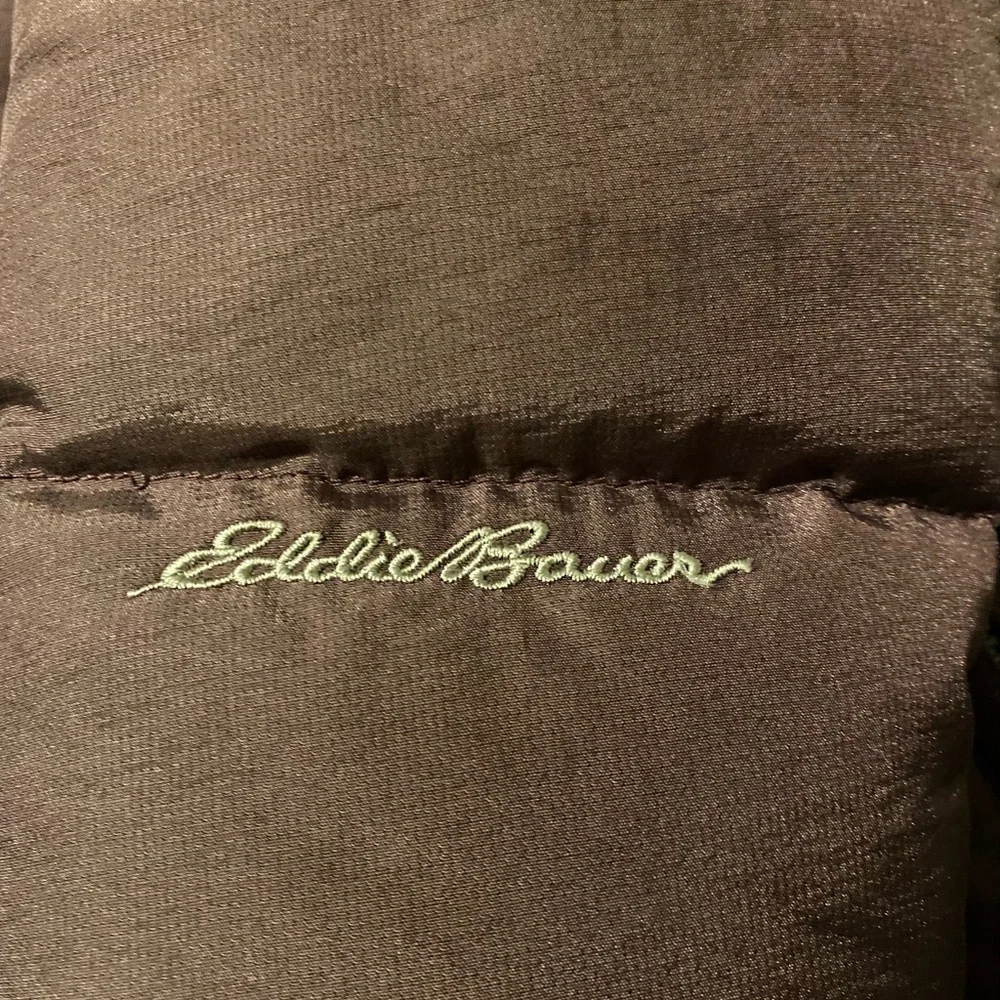 Eddie Bauer Down women’s  mid thigh Parka size Small petite‎